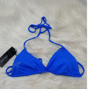 TAVIK Nancy Swim Summer Beachy Top Marina Blue Sz XS NWT